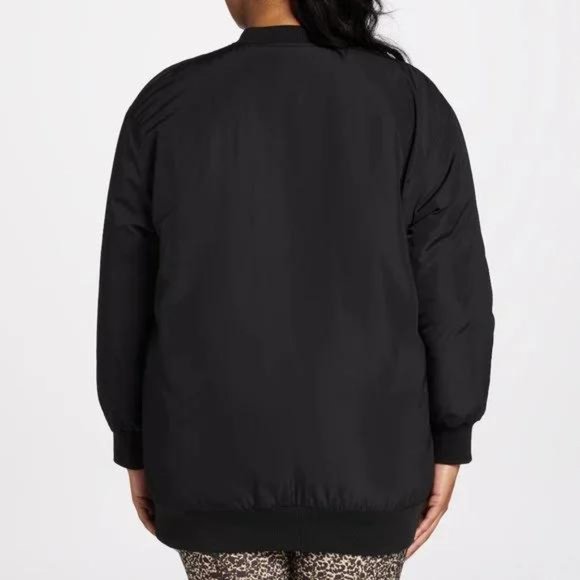 DSG Women's Long Bomber Jacket NWT - Picture 2 of 7